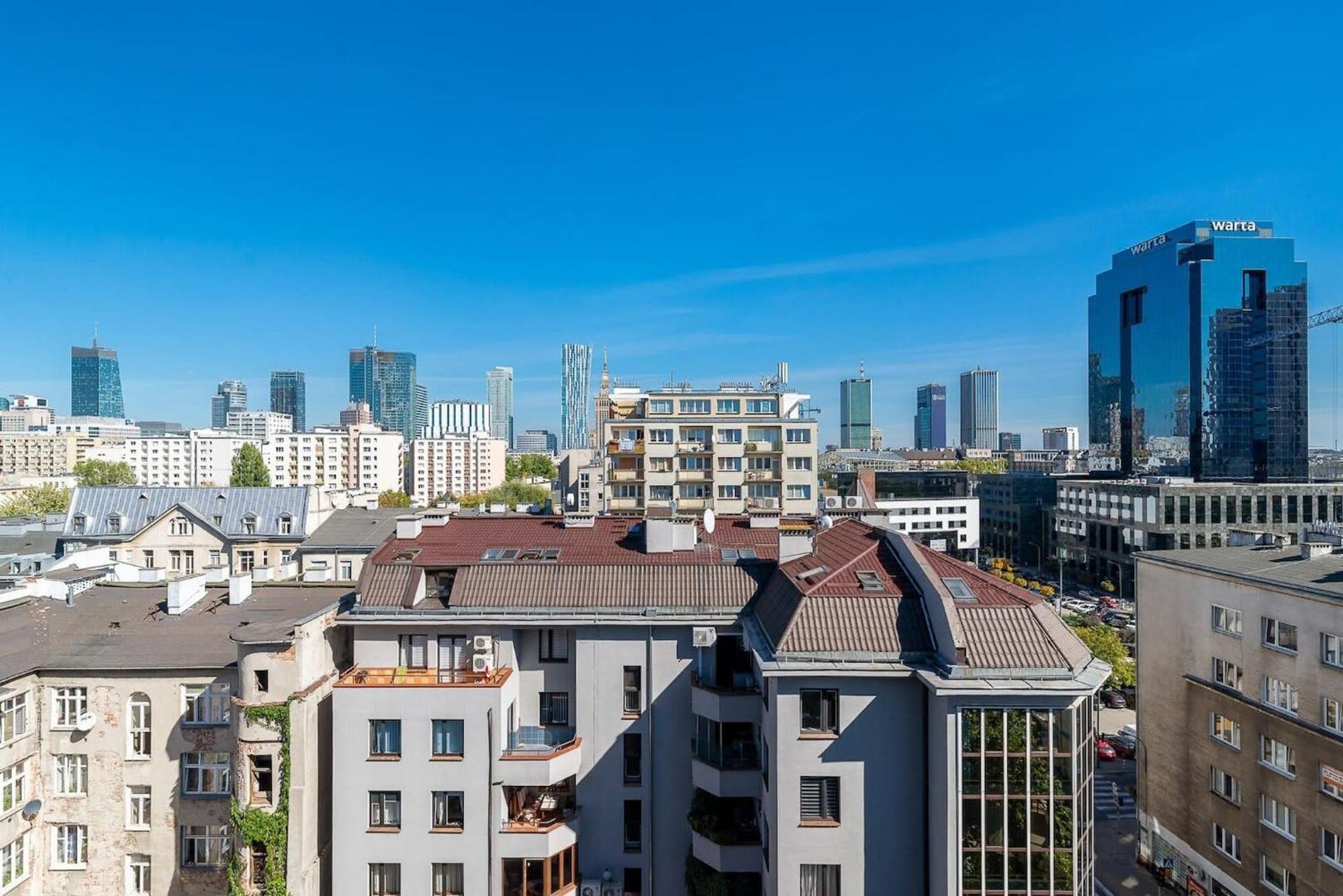 Navy Aesthetic Apartment With Balcony By Noclegi Renters 华沙 外观 照片